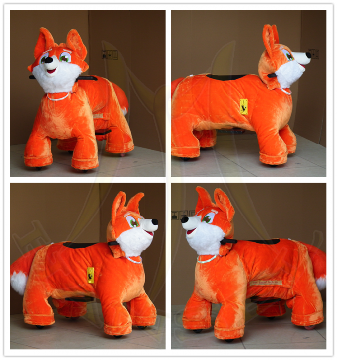 Hansel large size non coin stuffed animal ride electric ride on animal toy for shopping malls