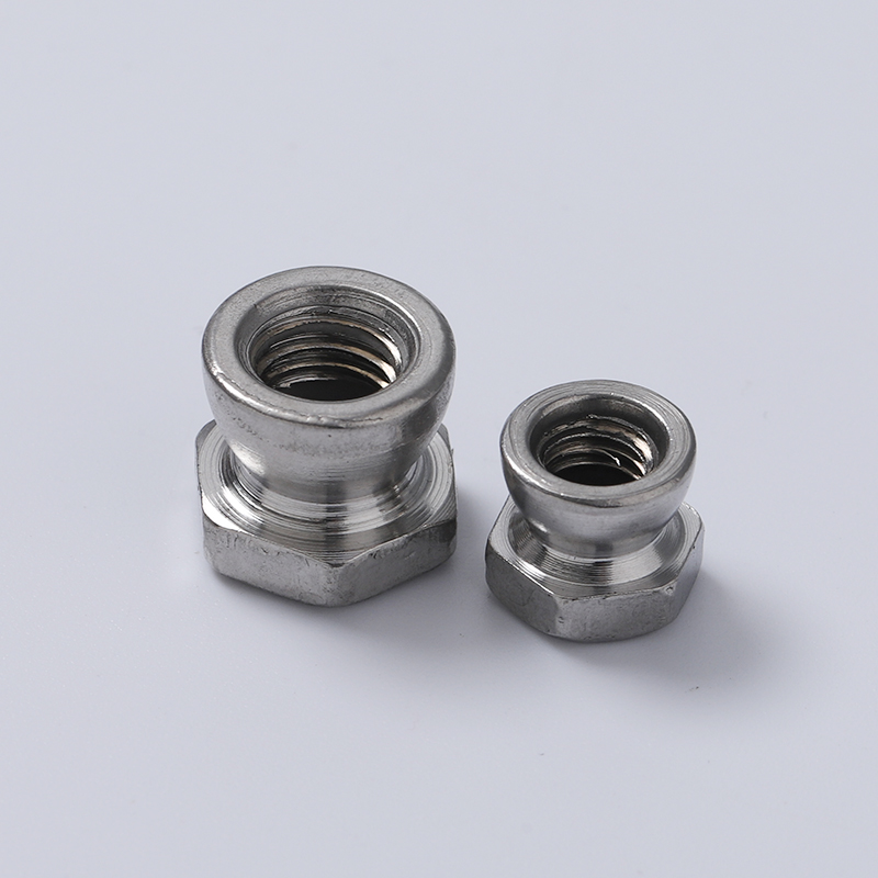 Customized A2 SS304 Anti Theft Twist Off Security Hex Breakaway Nuts M6 M8 Hex Tamper Proof Shear Nut