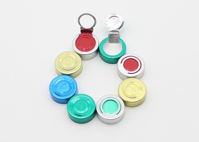 Medical Crimp Vail Aluminium Pp Caps 13mm 20mm 28mm 32mm GMP Certification