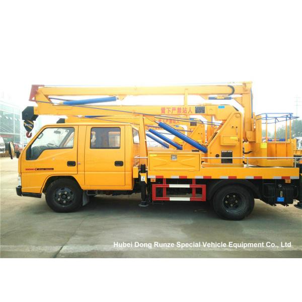JMC 14-16m 4x2 Double Cabin Aerial Platform Truck For High Operation Working
