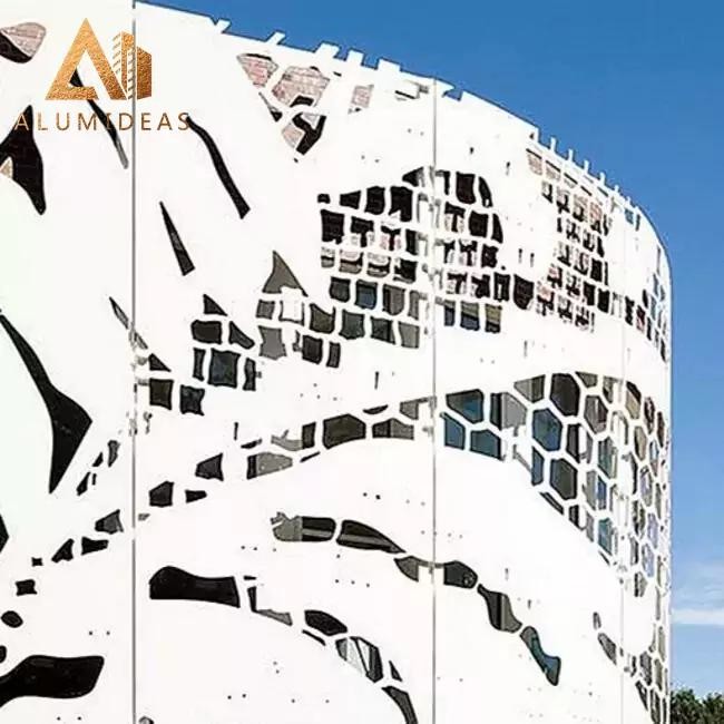 Architectural Wholesale Aluminum Perforated Cladding Panels