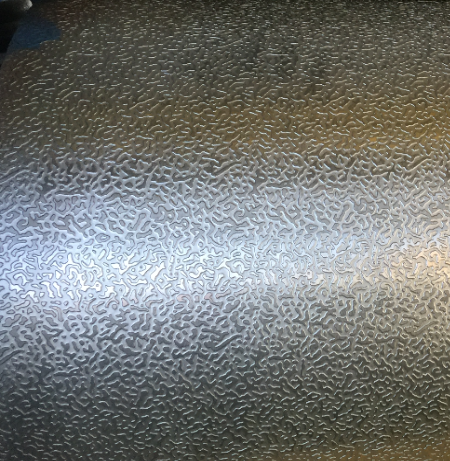 sample of metal embossing