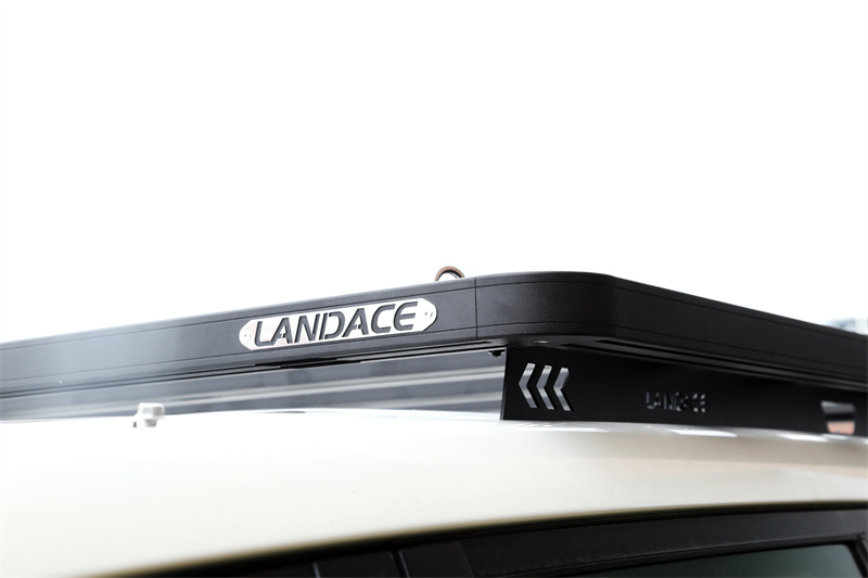 LC300 Car Luggage Rack Aluminium Alloy Black Powder Coated Roof Basket