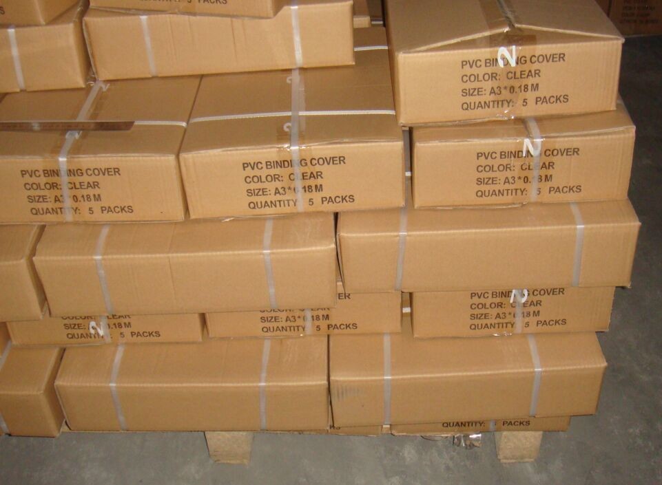 A4 A3 0.15mm 0.18mm 0.20mm 0.25mm 125mic 150MIC 180MIC 200MIC 250mic plastic PVC Binding Cover book cover from China