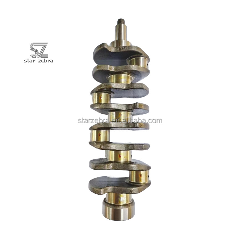 Hitachi Excavator Parts Engine Crankshaft 4BG1 FCF DCT Forged Steel Crankshaft 8-97112-981-2 Shipping Method Fedex