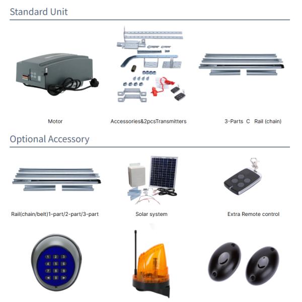 Automatic Lift Overhead Sliding Door Industrial Sectional Garage Door Opener for Factory/Warehouse/Storage Operator