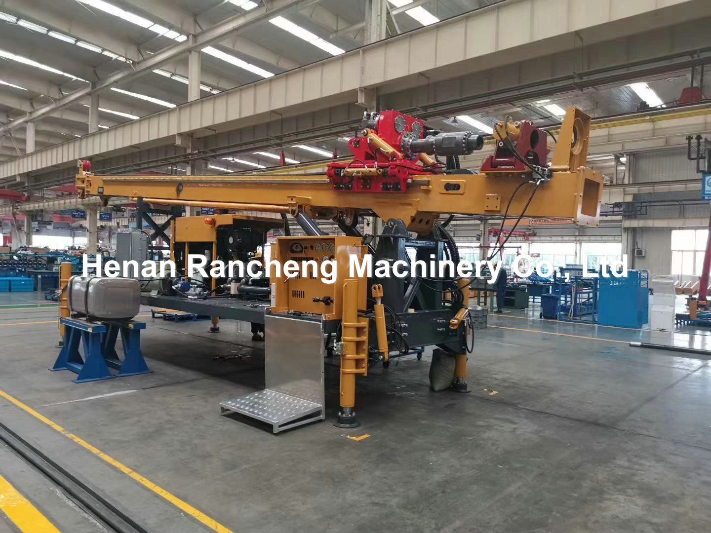 New Arrival 500m Deep Water Well Drilling Machine With 118KW Yuchai Engine