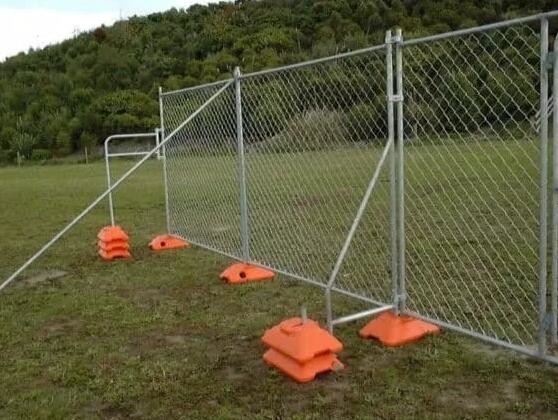 Residential 6ft X 12ft Chain Link Construction Fence Mobile Temporary