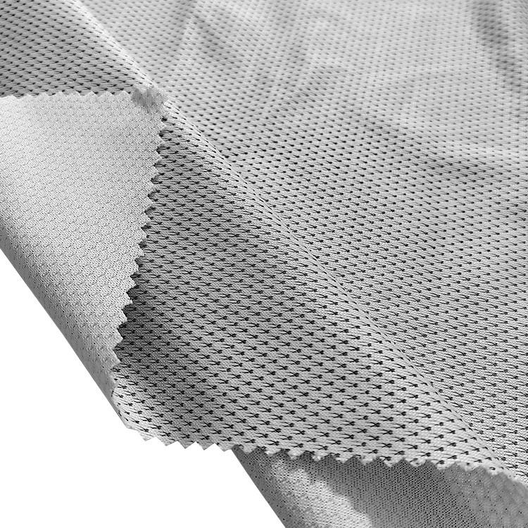 Light Weight Knitted Fabric With 97% Polyester 3% Conductive Silver Fiber