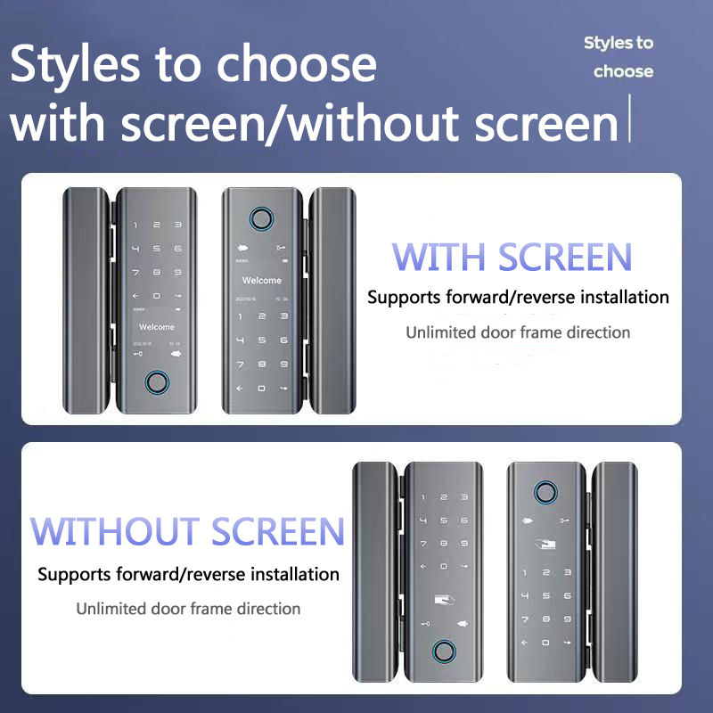 Intelligent Password Fingerprint Tuya WiFi Door Lock for Home Hotel Apartments Office