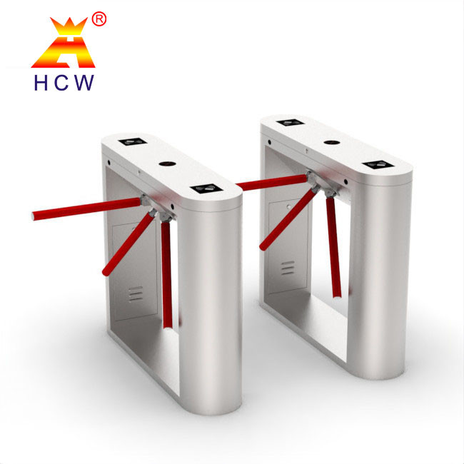 Bidirectional Tripod Turnstile Gate 24v Working Voltage Entry Systems
