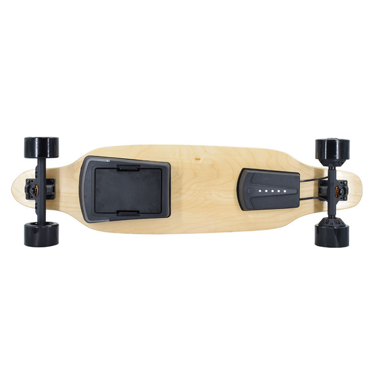 Slim Cool Electric Skateboards 8 PLY Maple Deck 90*51 PU Wheel Hard Wearing