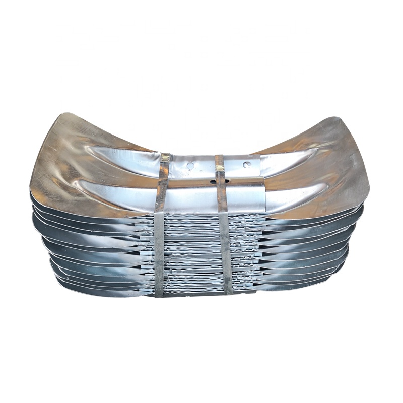 Galvanized Guardrail Crash Barrier Fishtail Terminal End ISO Certified and Customized
