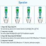 1PPM 1MV 1US/CM 0.01PH Newest 7 in 1 Digital pH Tester for Multi Parameter