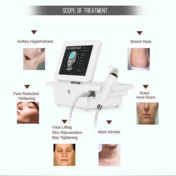 Microneedling Fractional RF Machine 2 In 1 Skin Tightening Wrinkle Removal