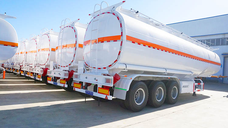 TITAN 3 Axle 45000 Liters Fuel Tank Semi Trailer for Sale in Guyana