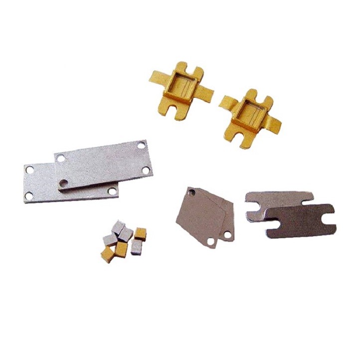 LED Parts Tungsten Copper Alloy Heat Bases Thickness 0.1mm to 2.0mm Customized