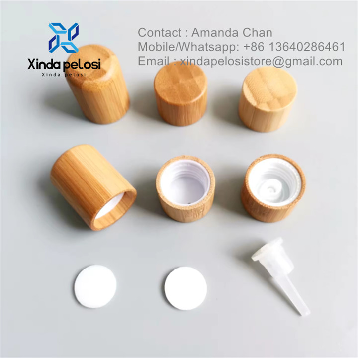 Custom New Design Wood Perfume Cover Perfume Bottle Cap For Perfume Bottle Diffuser