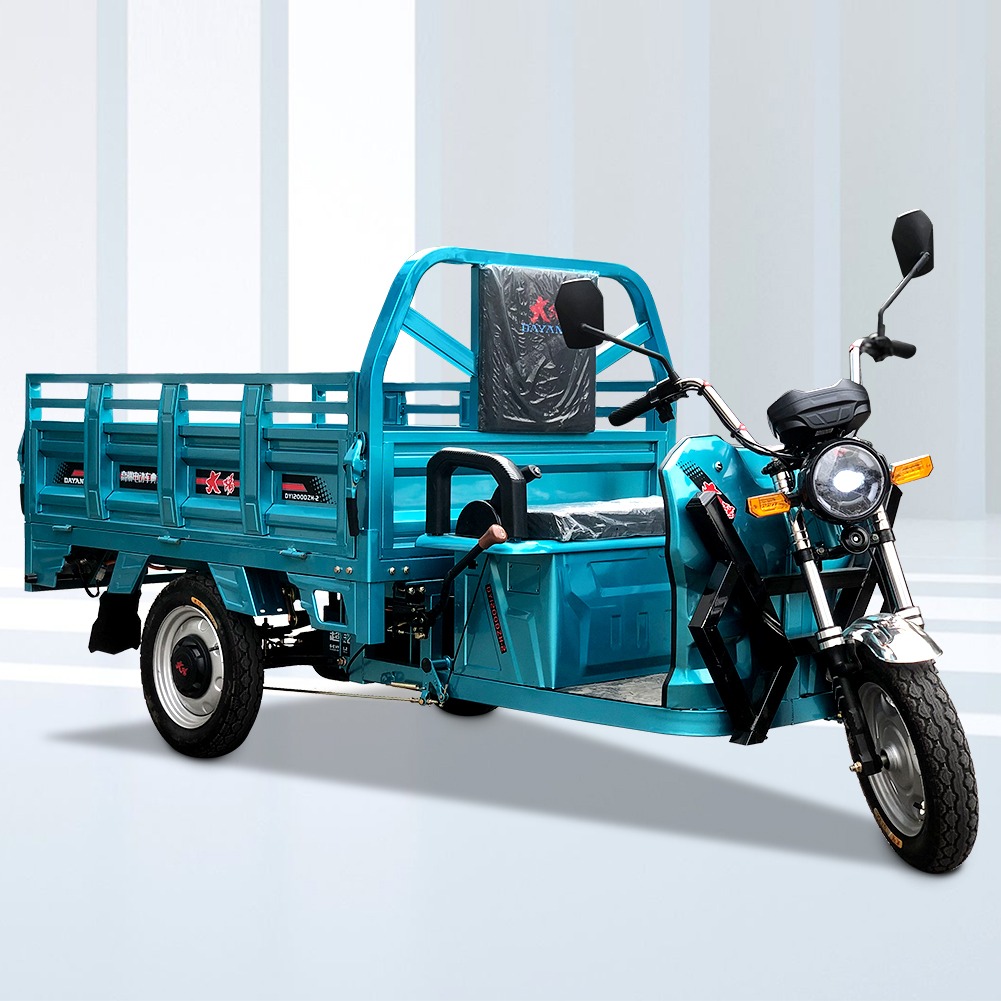 Three Wheel Electric Cargo Bike 1200W 1500W MB-H9 Mobility Vehicle for Cargo Delivery