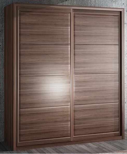 Custom Public aera Furniture Walnut wood Built in Wall Wine Display Cooler and Hall Concierge cabinet