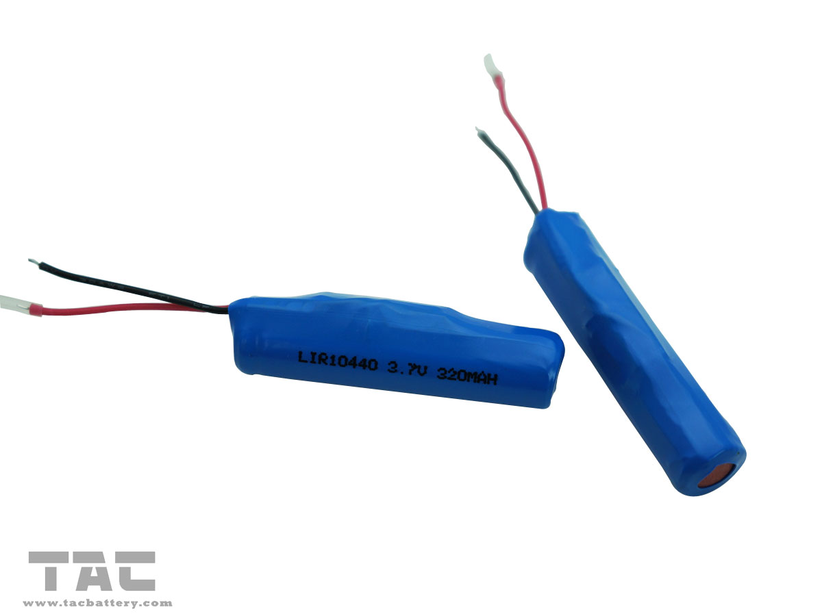 Rechargeable 3.7V 10440 / AAA Lithium ion Cylindrical Battery with Protective Circuit