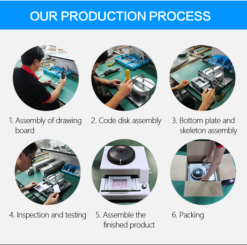 PVC Card Embosser Stamping Machine for Plastic Card Making
