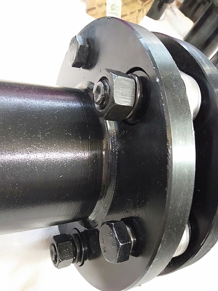 High Sensitivity Flexible Diaphragm Coupling Shaft Double 45# Steel Customized