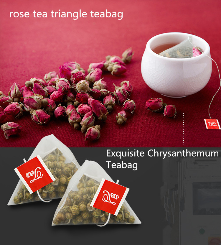 Chinese Wolfberry TeaBag Packaging Machine Nylon pyramid tea packing machine