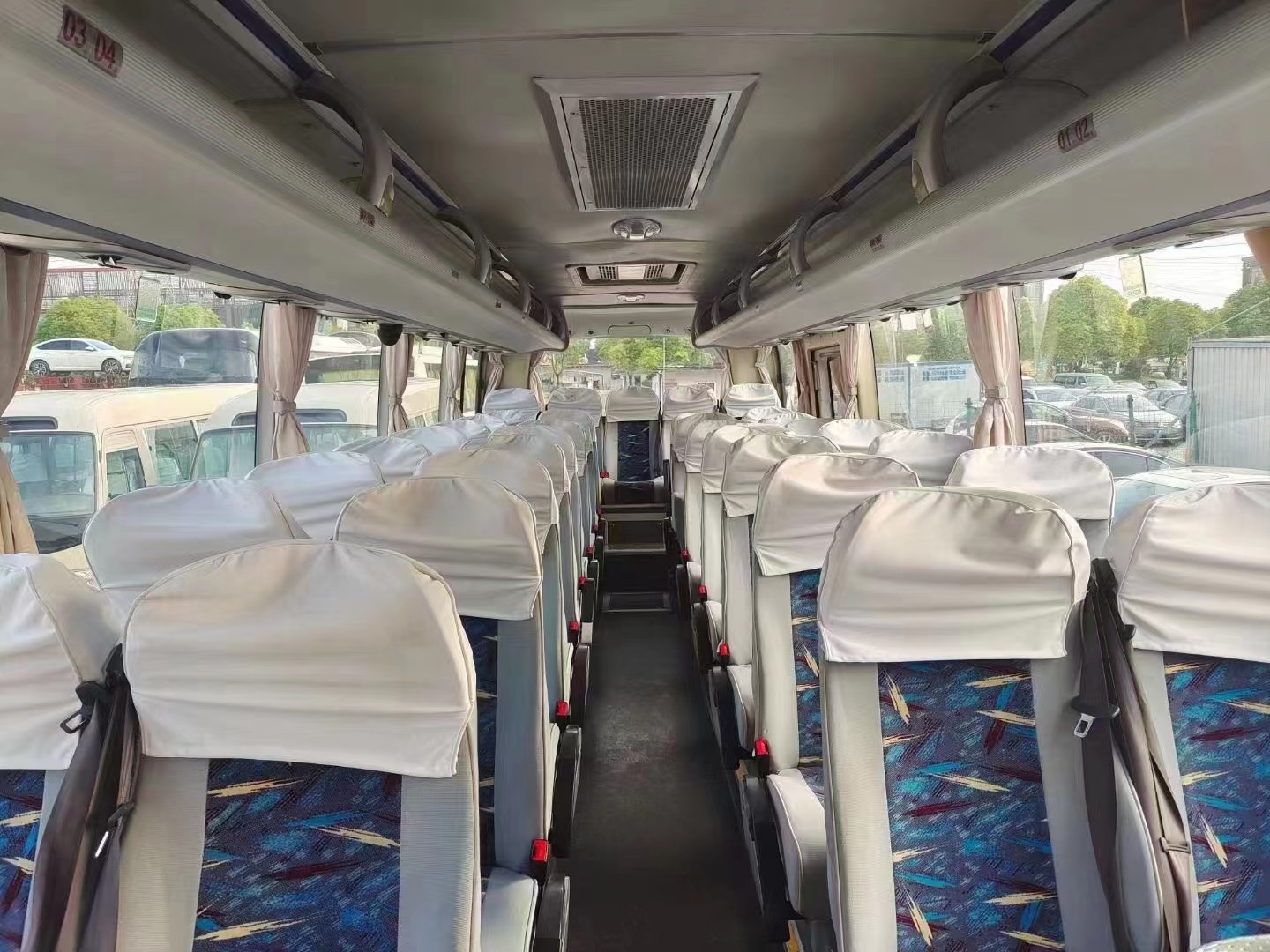 2015 Year 37 Seater Used Yutong Bus ZK6888 Coach Bus Diesel Engines For Transport
