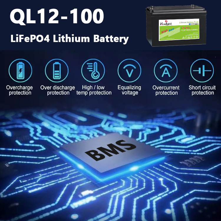 Marine RV Lithium Lead Acid Replacement 100 Ah 12v Lifepo4 Deep Cycle Battery