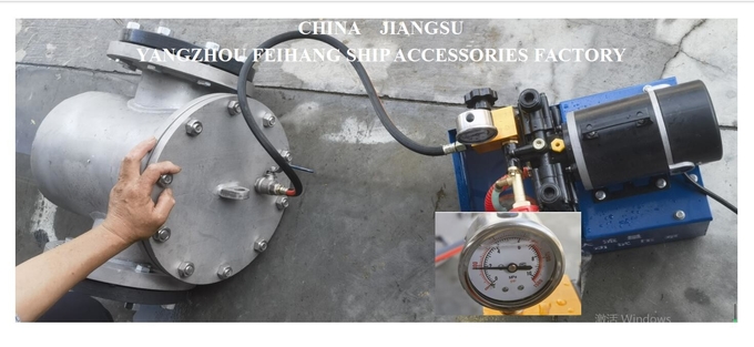 SS316L Marine Sea Water Strainer BLS125 PN1.0 CB/T497-2012 For Bulk Seawater Pump Inlet