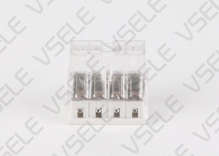 8 Port Push In Wire Connectors / Fast Wiring Push Pin Electrical Connectors