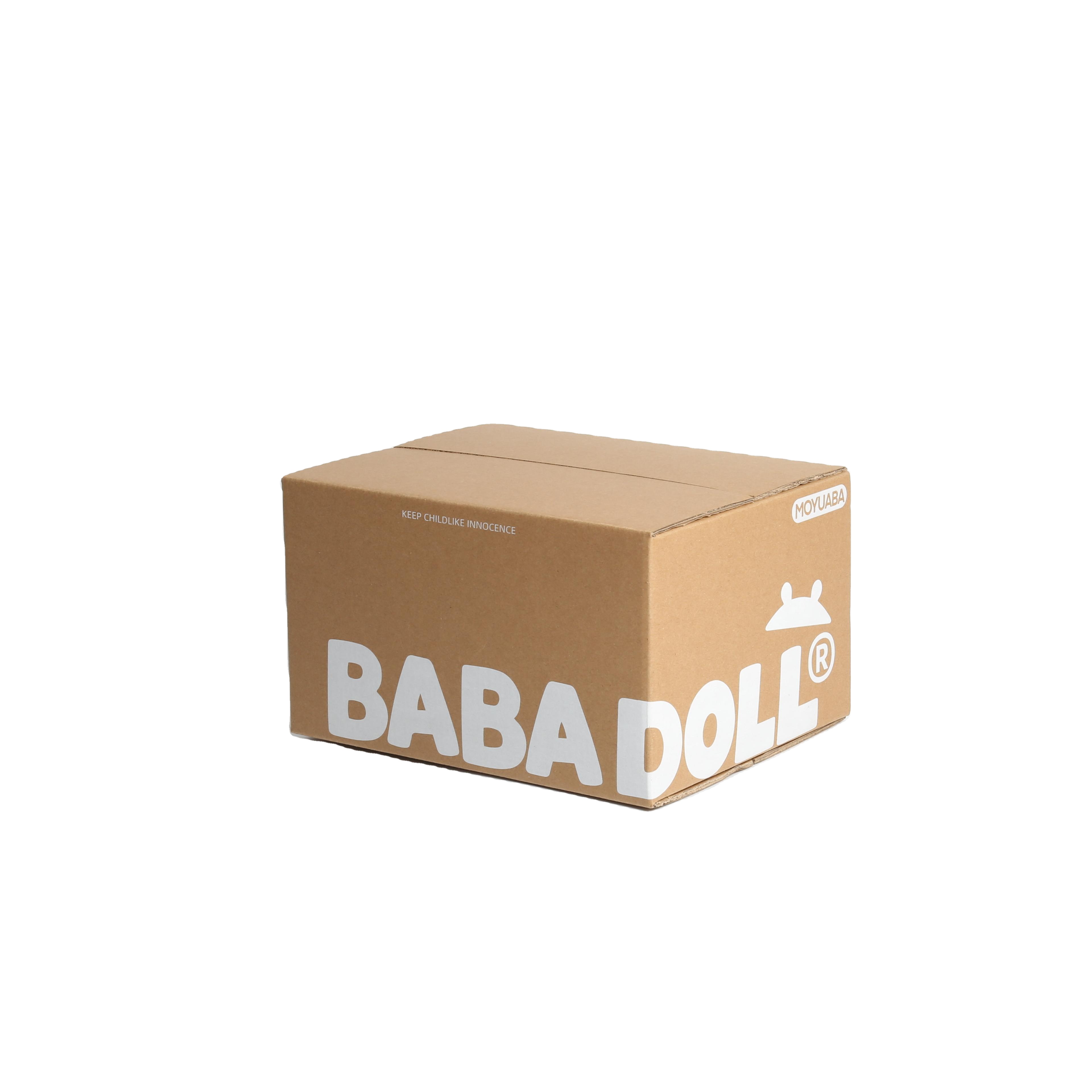 White Ink Moving Packaging Kraft Corrugated Cardboard Shipping Cartons for Perfume Gifts