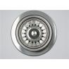 Buy cheap Durable Kitchen Sink Drain Filter , Stainless Steel Kitchen Sink Stopper from wholesalers