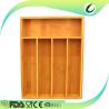 Buy cheap Kitchen tableware expandable bamboo cutlery tray from wholesalers