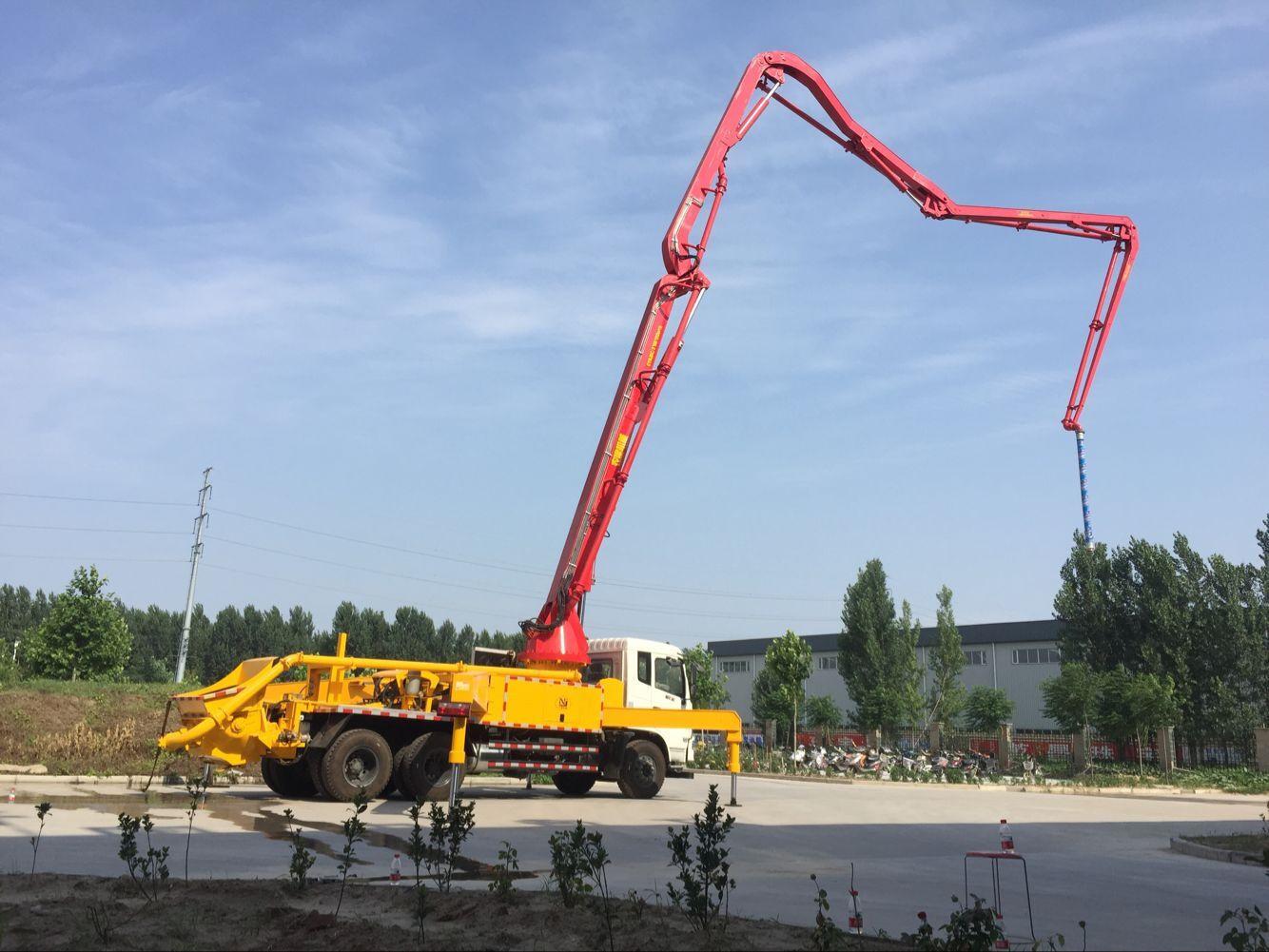 37m concrete pumping truck