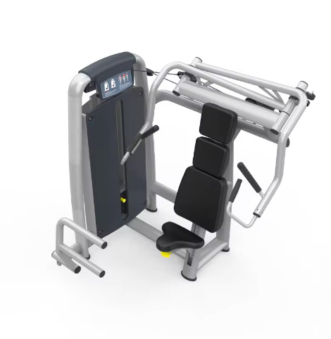 Commercial Gym Equipment Pin Load Selection Machines Cable Chest Press Machine For Gym Hotel Fitness Club