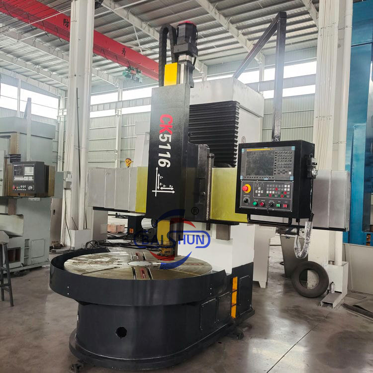 Vertical Turning Machine Cnc Lathe Big Spindle Bore Cnc Lathe Machine For Metal