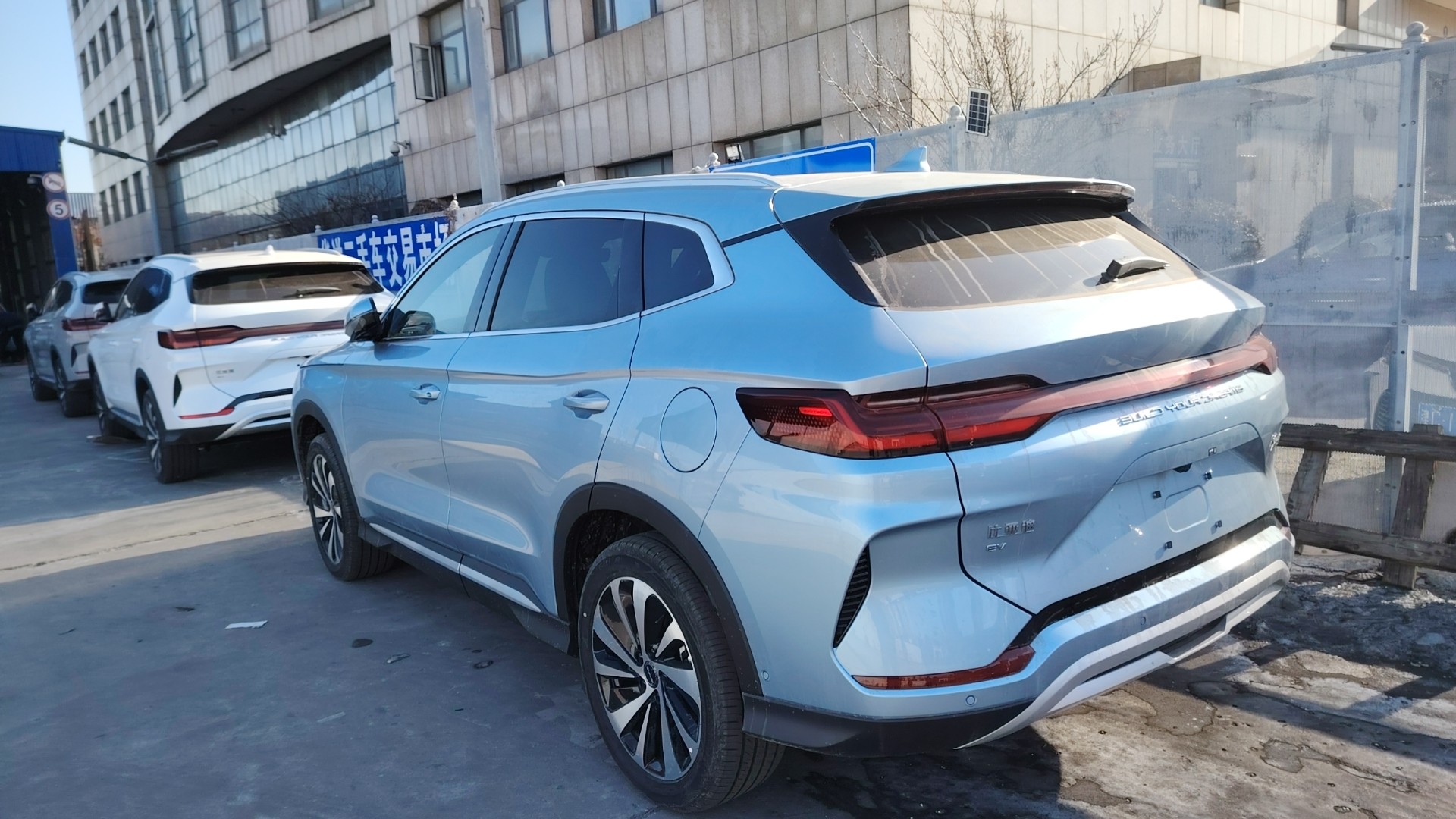 NEV 605KM BYD Song Plus Top EV Cars Champion Edition Electric Car