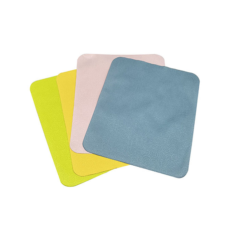 14*5*14.5cm Custom Jewelry Cleaning Cloth Microfiber Jewelry Cloth OEM