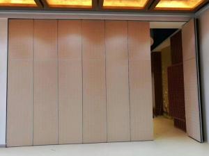 Buy cheap Operable Office Partition Walls / Aluminium Track Rollers Interior Folding Sliding Doors product