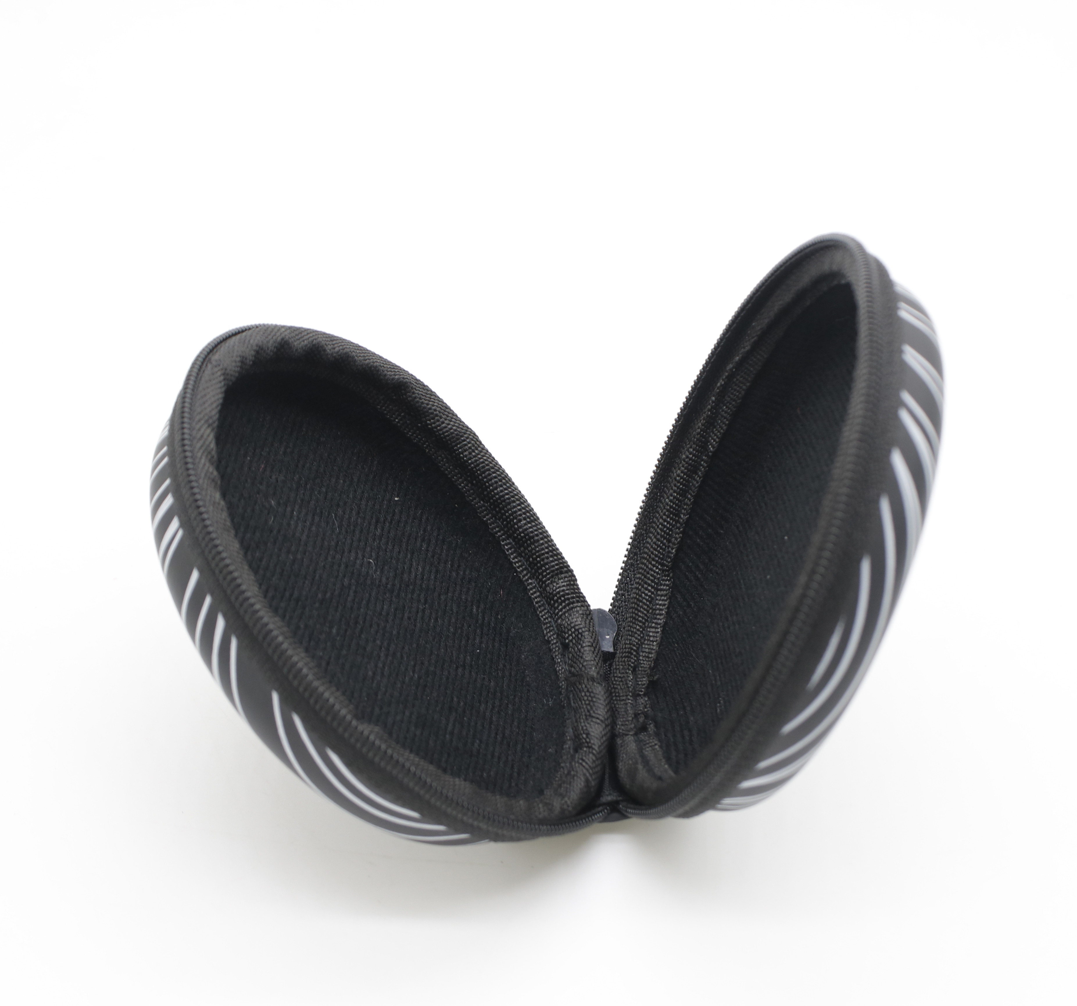 75 Degree EVA Headphone Carrying Case Round With Zipper