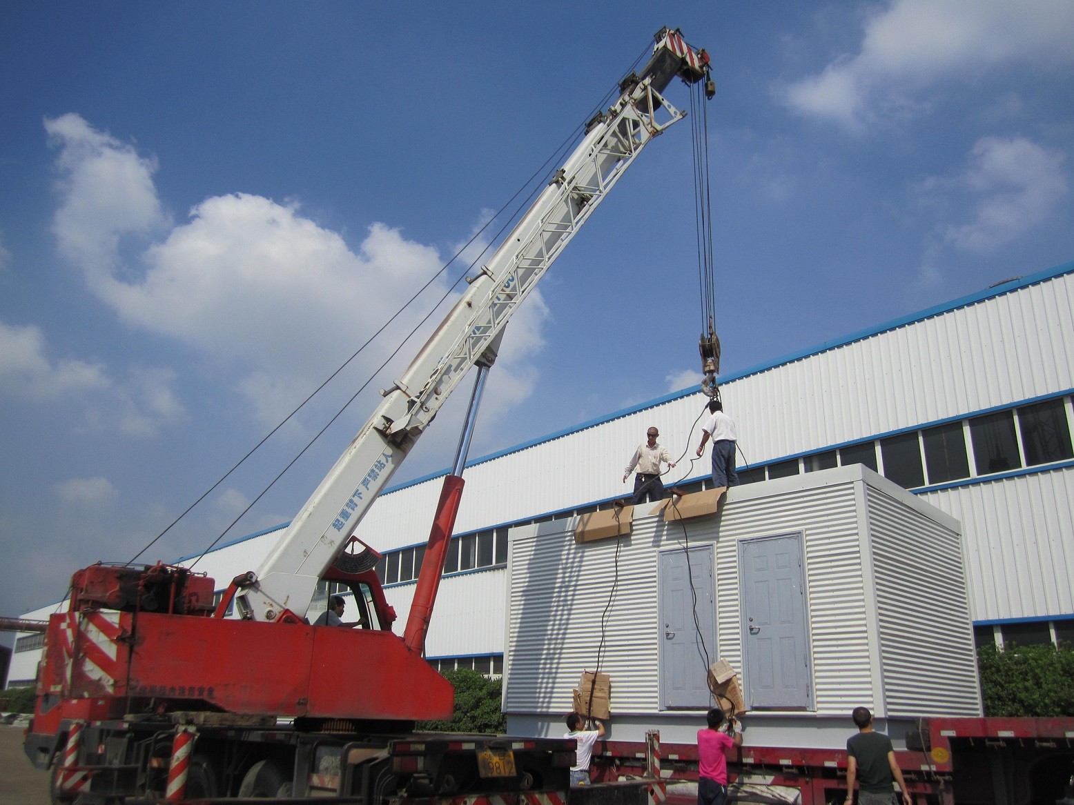 Light Steel Australian Mining Preferred Modern Modular Homes / Big Modular Log Homes