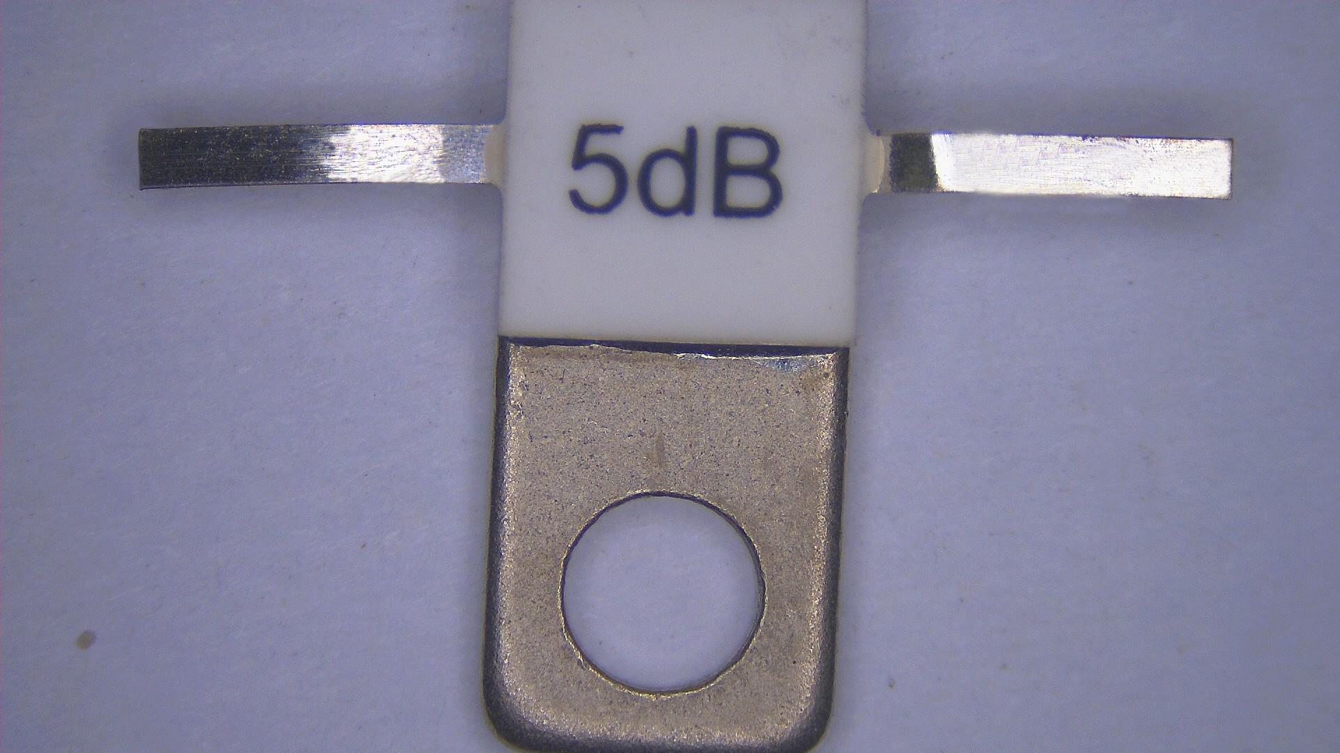 3db BeO AlN Al2O3 2-400w Flange Attenuator ODM OEM