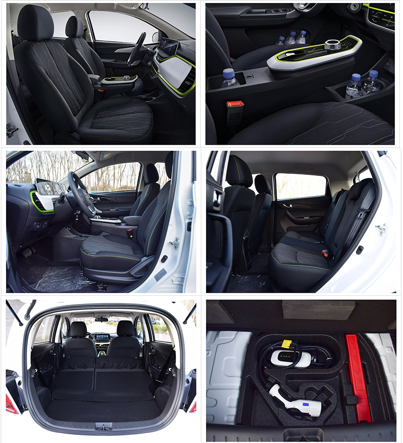3770x1650x1570 Electric Hatchback Changan Benben E-Star 2023 Model 5 Door 5 Seats 301km Range 101km/h Maximum Speed