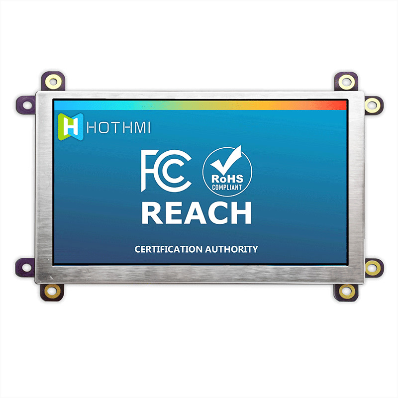 Industrial VGA HI LCD Module , 600cd/M2 5 Inch LCD Screen HI TFT-050T61SVHDVNSDC