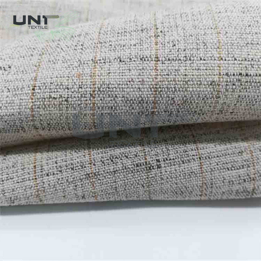natural / black / white heavy weight interfacing cloth for men‘s suit with good resistance