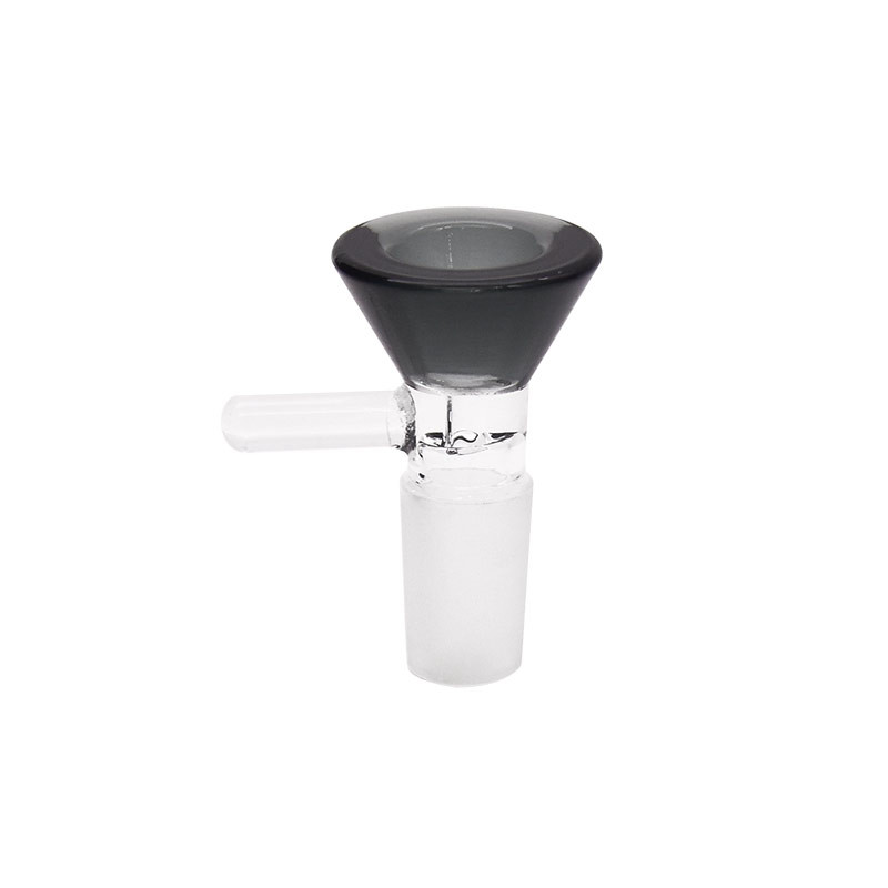 300℃ Inhale Smoke Funnel Shaped Glass Drinking Straws