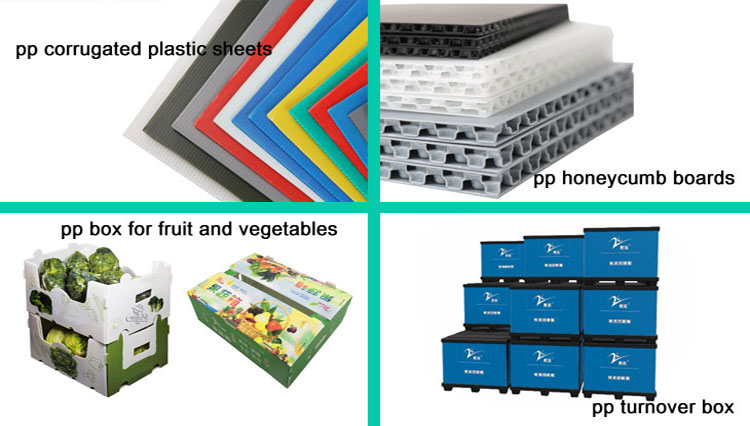 12mm High Strength PP Corrugated Sheet Polypropylene Corrugated Board Floor Protection