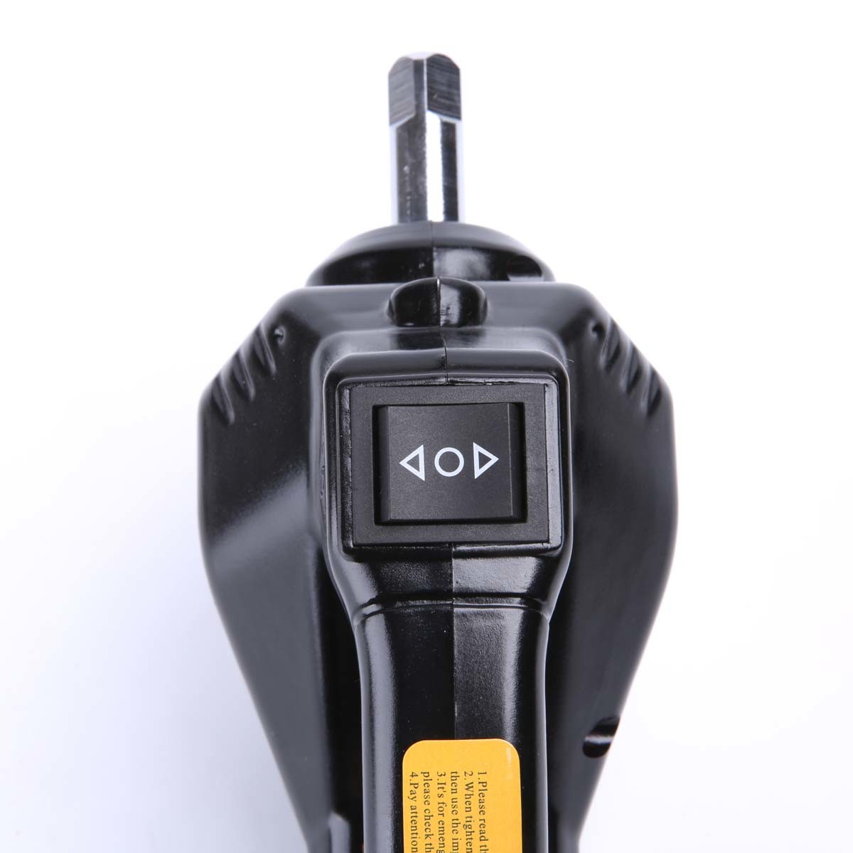 12V Corded Impact Wrench For Lug Nuts Rocker Switch With LED light black